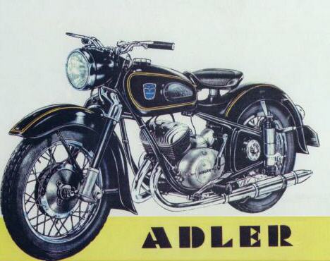 German Adler MB250 influence on Yamaha RD