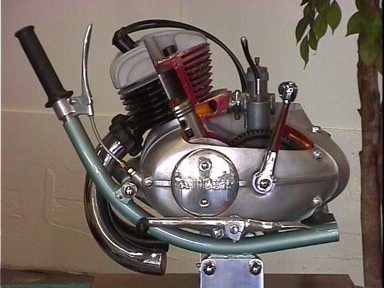 Yamaha YD1 with single carburetor design