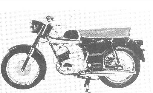 Yamaha YD2 two-stroke twin export model