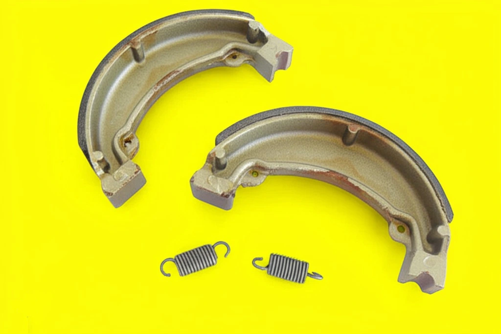 Brake maintenance guide for Yamaha RD350 Indian two-stroke models